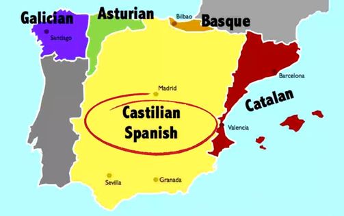 Основные языки в Испании
